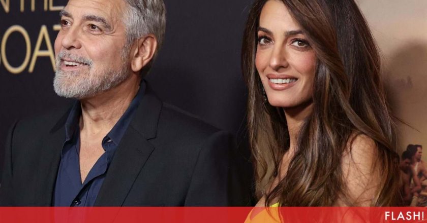 Amal Clooney brilha ao lado de George Clooney na antestreia em Los Angeles – Mundo rendido ao charme do casal Clooney
